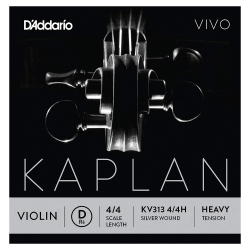 D'Addario Kaplan Vivo 4/4 D Keman Teli (Re)