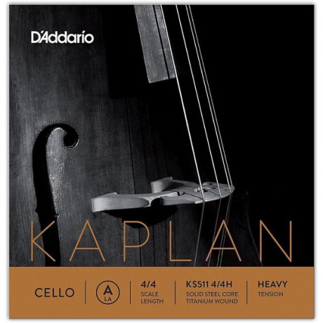 D'Addario KS511 4/4M Kaplan Çello Tek Tel (A)<br>Fotoğraf: 1/1