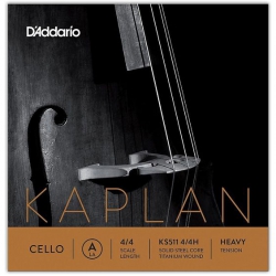 D'Addario KS511 4/4M Kaplan Çello Tek Tel (A)