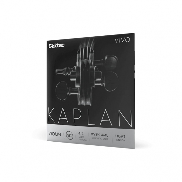 D'Addario KV310 4/4L Kaplan Vivo Takım Keman Teli (Light Tension), Fotoğraf: 1/1