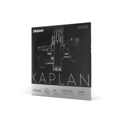 D'Addario KV310 4/4L Kaplan Vivo Takım Keman Teli (Light Tension)