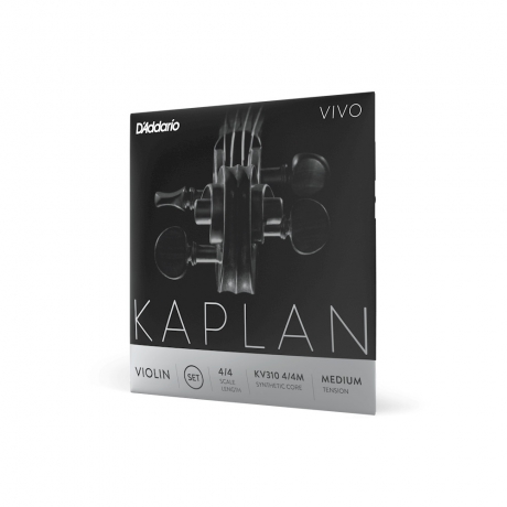 D'Addario KV310 4/4M Kaplan Vivo Keman Teli<br>Fotoğraf: 1/3