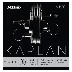 D'Addario KV311 Kaplan Vivo 4/4 R Keman Teli (Mi)
