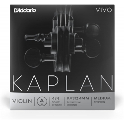D'Addario KV312 Kaplan Vivo 4/4 A Keman Teli (La)