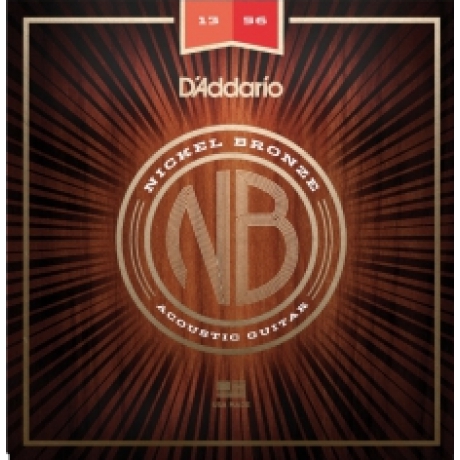 D'Addario NB1356 Nikel Bronz Akustik Gitar Teli (13-56)<br>Fotoğraf: 1/1