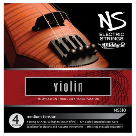 D'Addario NS310 4/4M NS Elektro Keman Teli<br>Fotoğraf: 1/1