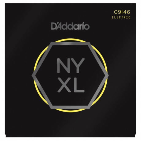 D'Addario NYXL0946 Nickel Wound Elektro Gitar Teli (9-46)<br>Fotoğraf: 1/1