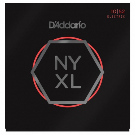 D'Addario NYXL1052 Nickel Wound Elektro Gitar Teli (10-52)<br>Fotoğraf: 1/1