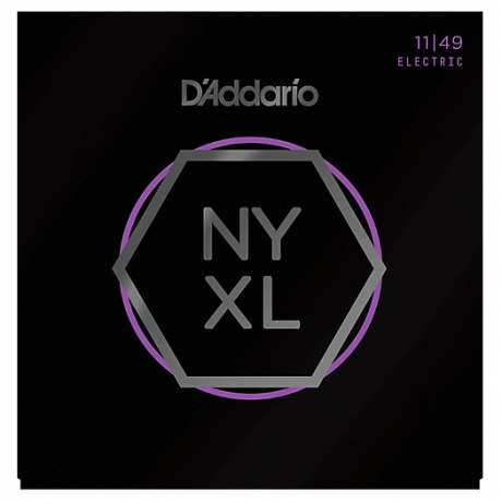 D'Addario NYXL1149 Nikel Wound Elektro Gitar Teli (11-49)<br>Fotoğraf: 1/1