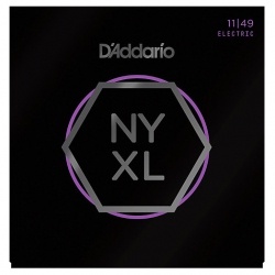 D'Addario NYXL1149 Nikel Wound Elektro Gitar Teli (11-49)