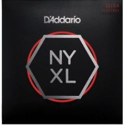 D'Addario NYXL1254 Nickel Wound Elektro Gitar Teli (12-54)