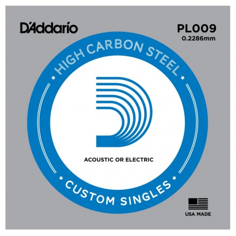 D'Addario PL009 Tek Elektro Gitar Teli (9)
