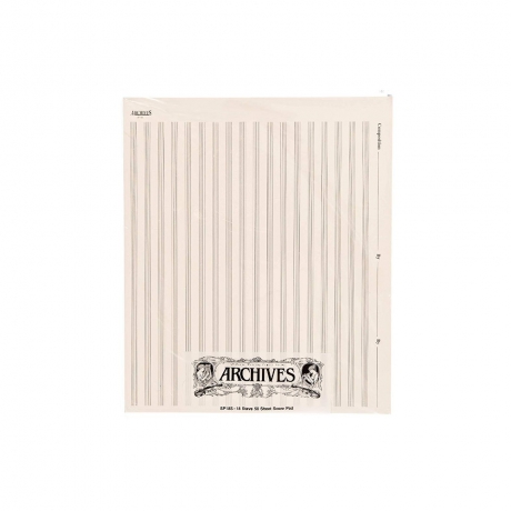 D'Addario SP18S Archives Nota Defteri<br>Fotoğraf: 1/1