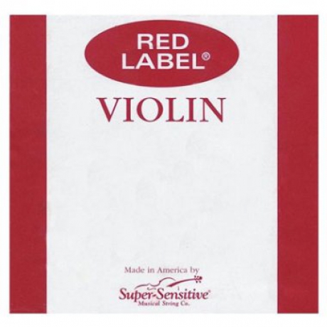 D'addario Super-Sensitive Red Set Keman Teli (4/4)<br>Fotoğraf: 1/1