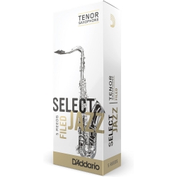 D'Addario Woodwinds Rico RSF05TSX3S Select Jazz Tenor Saksafon Kamışı (No: 3)