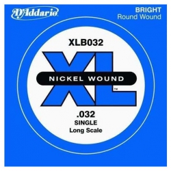 D'Addario XLB032 Tek Bas Gitar Teli (32)