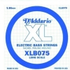 D'addario XLB075 Nickel Wound Long Scale Tek Bas Gitar Teli (.075)<br>Fotoğraf: 1/1