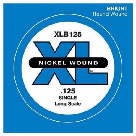 D'Addario XLB125 Tek Bas Gitar Teli (125)<br>Fotoğraf: 1/1