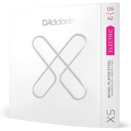D'addario XSE0942 Nikel Kaplamalı Super Light Elektro Gitar Teli (9-42)<br>Fotoğraf: 1/2