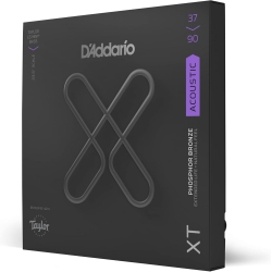 D'Addario XTB3790GS XT Taylor GS Mini Coated Phosphor Bronze Custom Light Aku...