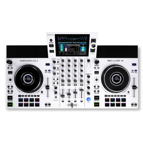 Denon SC Live 4 Dj Controller (Beyaz)<br>Fotoğraf: 3/9