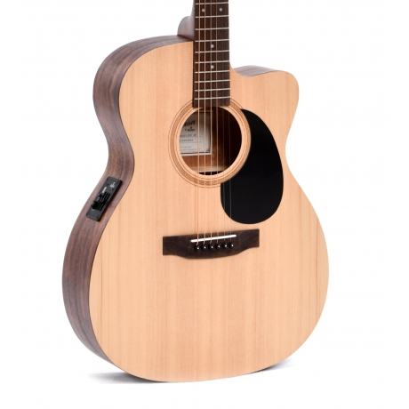 Ditson 000C-10E Cutaway Elektro akustik Gitar (Natural)<br>Fotoğraf: 2/3