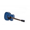 Ditson 000C-10E-TBL Elektro Akustik Gitar (Tranclucent Ultramarine Blue), Fotoğraf: 3/3