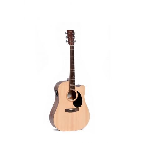 Ditson DC-10E Elektro Akustik Gitar (Natural)<br>Fotoğraf: 1/3