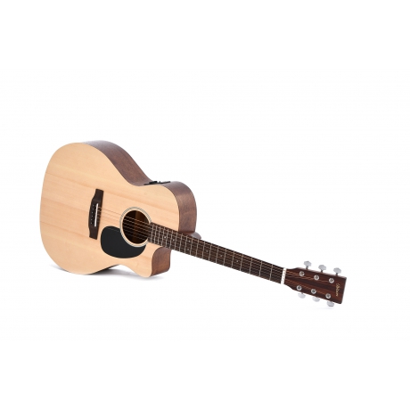 Ditson GC-10E Elektro Akustik Gitar (Natural)<br>Fotoğraf: 2/3
