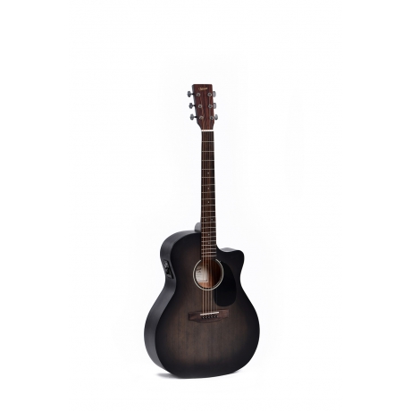 Ditson GC-10E-TBK Elektro Akustik Gitar (Tranclucent Black Satin)<br>Fotoğraf: 1/3