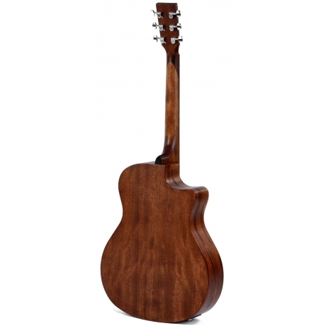 Ditson GC-10EL Grand Om Solak Elektro Akustik Gitar (Natural)<br>Fotoğraf: 3/3