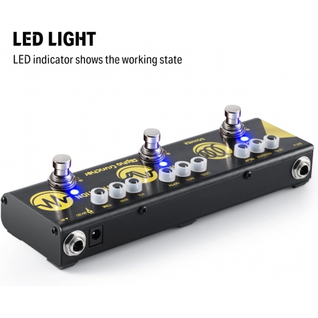 Donner Alpha Cruncher Multi Efekt Pedalı<br>Fotoğraf: 4/6