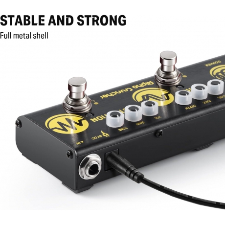 Donner Alpha Cruncher Multi Efekt Pedalı<br>Fotoğraf: 3/6