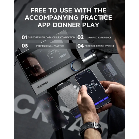 Donner Beat Elektro Davul<br>Fotoğraf: 7/7