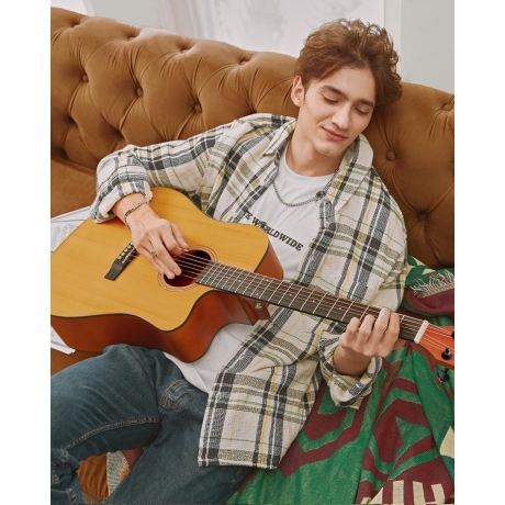 Donner DAG-1C Cutaway Akustik Gitar Seti (Natural)<br>Fotoğraf: 6/6