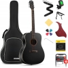 Donner DAG-1CB Dreadnaught Akustik Gitar Seti (Siyah)<br>Fotoğraf: 1/1