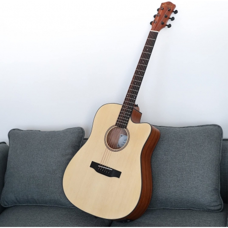 Donner DAG-1CE Elektro Akustik Gitar Paketi (Natural)<br>Fotoğraf: 6/6