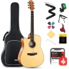 Donner DAG-1CL Solak Akustik Gitar Paketi (Natural)<br>Fotoğraf: 1/6