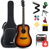 Donner DAG-1S Akustik Gitar Paketi (Sunburst)<br>Fotoğraf: 1/5