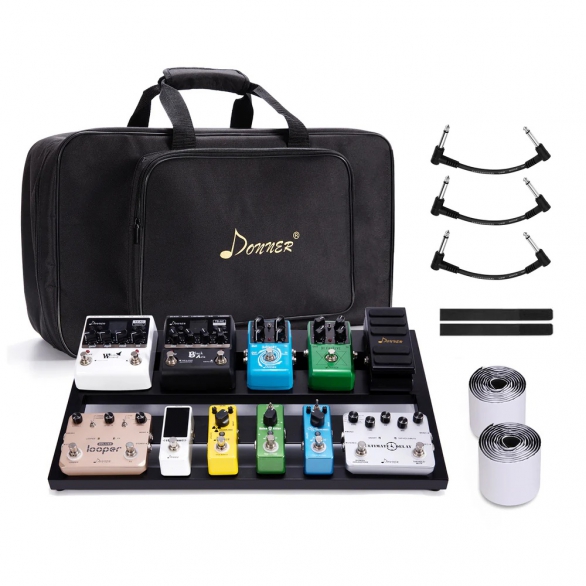 Donner DB-3 Taşıma Çantalı Alüminyum Pedal Board , Fotoğraf: 1/4