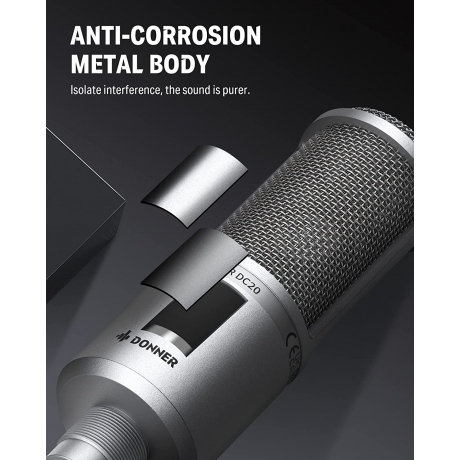 Donner DC20 Condenser Mikrofon<br>Fotoğraf: 3/3