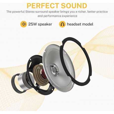 Donner DDP-100 Dijital Piyano (Siyah)<br>Fotoğraf: 5/6