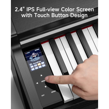 Donner DDP-200 Pro Dijital Piyano (Siyah)<br>Fotoğraf: 8/10