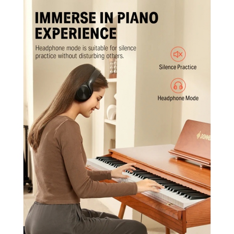 Donner DDP-80 PRO Solid Wood Dijital Piyano<br>Fotoğraf: 7/9