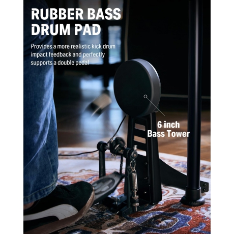 Donner DED-200 MAX Elektro Davul Seti<br>Fotoğraf: 5/7