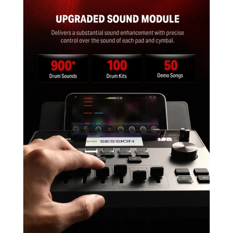 Donner DED-300X Elektro Davul Seti<br>Fotoğraf: 6/6