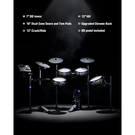 Donner DED-500P Elektro Davul<br>Fotoğraf: 9/10