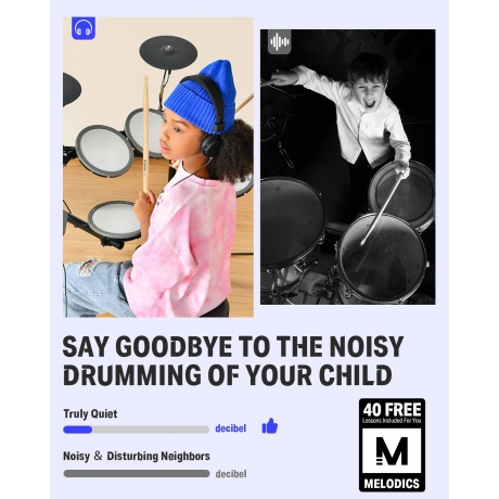 Donner DED-70 Elektro Davul<br>Fotoğraf: 5/8