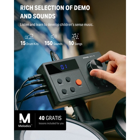 Donner DED-70 Gen2 Elektro Davul<br>Fotoğraf: 5/7