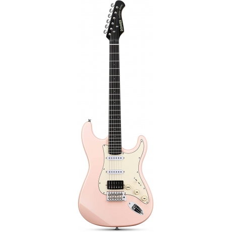 Donner Designer Series DST-200P Elektro Gitar Paketi (Pembe)<br>Fotoğraf: 1/6